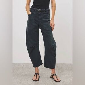 Nili Lotan Dark Gray Shon Pants, Size 00. Small Spot Shown In 14th Photo.